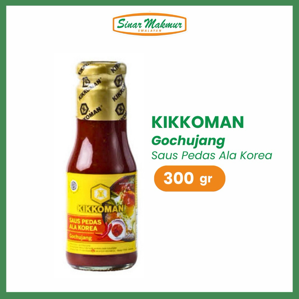 

Kikkoman Gochujang Saus Pedas Ala Korea 300 Gr