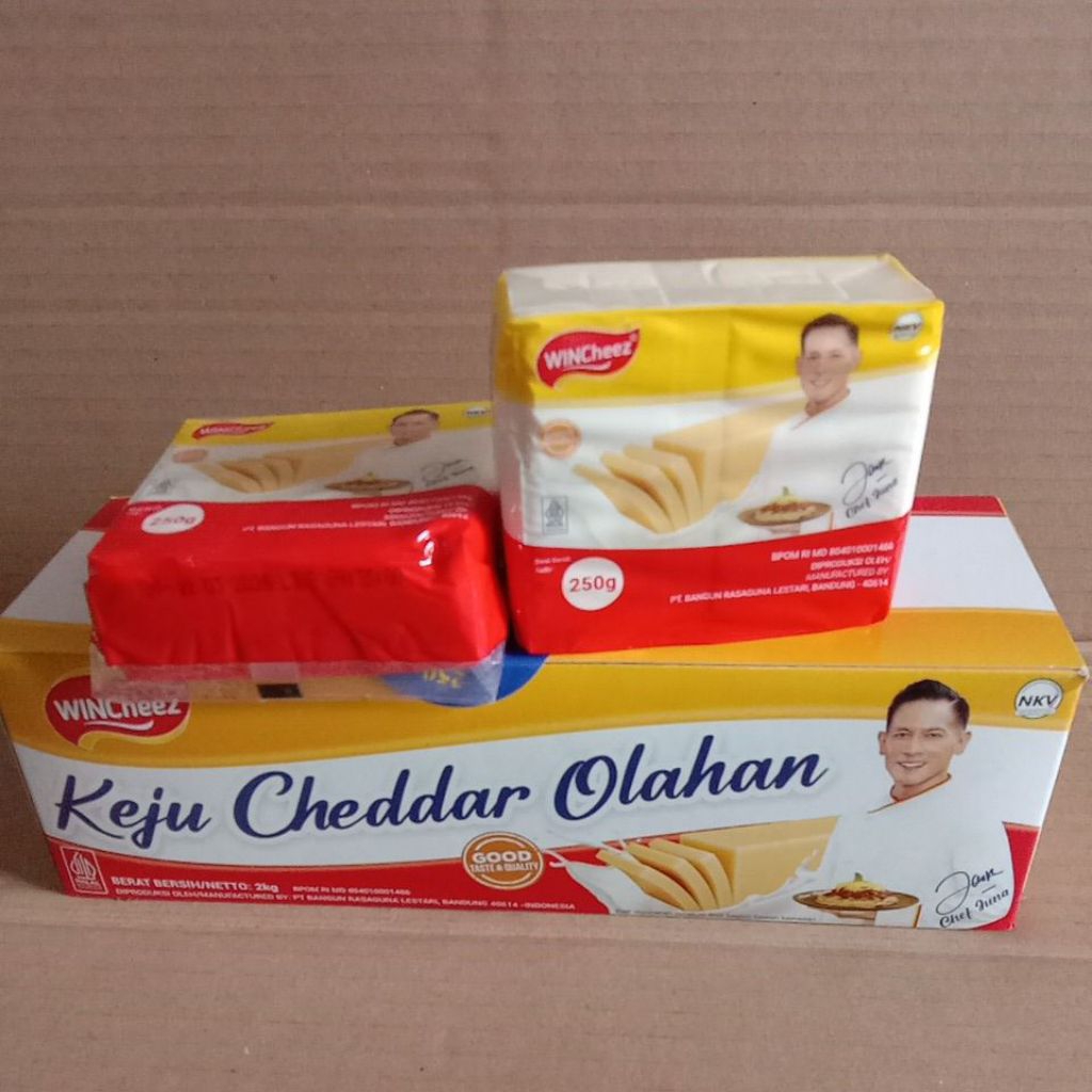 

Keju Cheddar / keju wincheez 250gram
