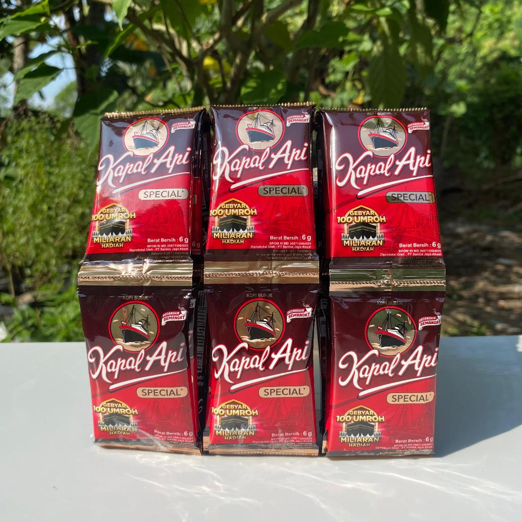 

Kopi Hitam KAPAL API Spesial Mini 6 gr (10 sachet)