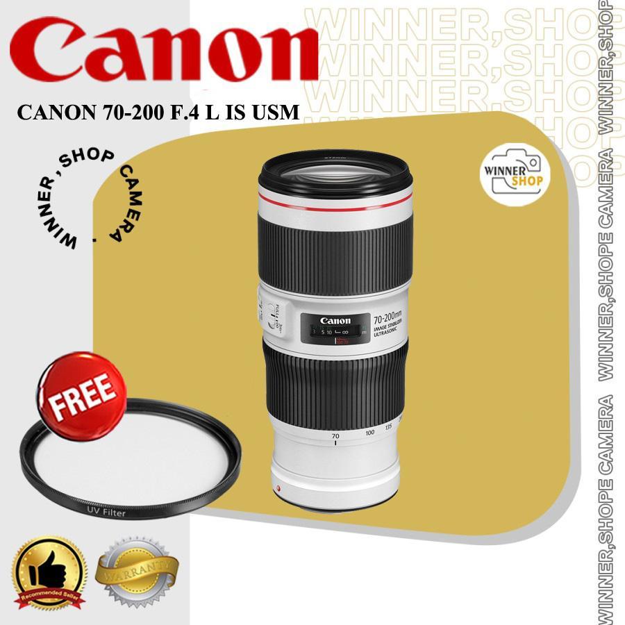 Lensa Canon 70-200mm F.4 L IS USM Lensa Canon 70 200 is usm F4 IS