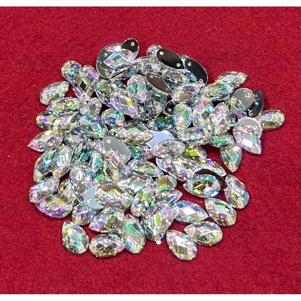 Payet Pelangi / Diamond Jahit Pelangi / Mata Mata Pelangi (50buah)