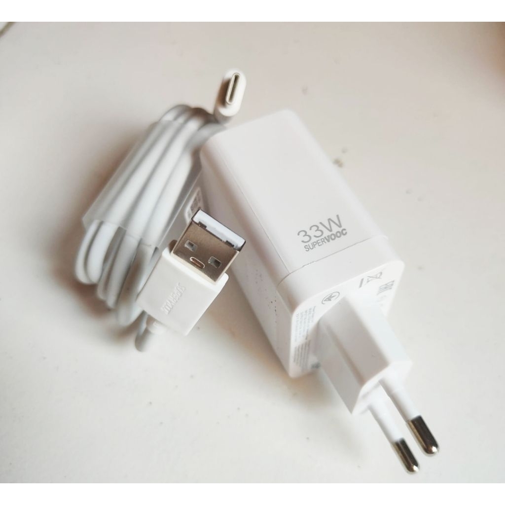 charger OPPO Fast charging 33W