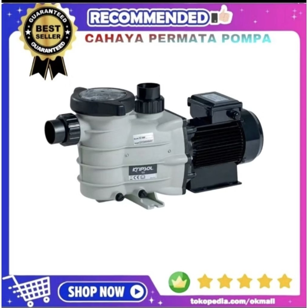 Pompa KRIPSOL by HAYWARD 1HP Pompa Kolam Renang - Pompa HAYWARD 1HP