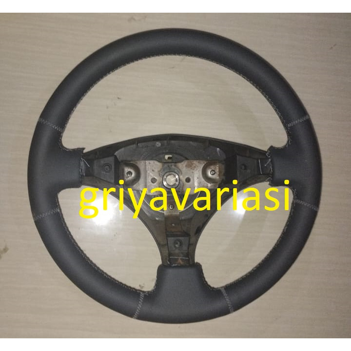 cover setir avanza xenia gen1, kijang kapsul, innova gen1 original leather kulit hitam