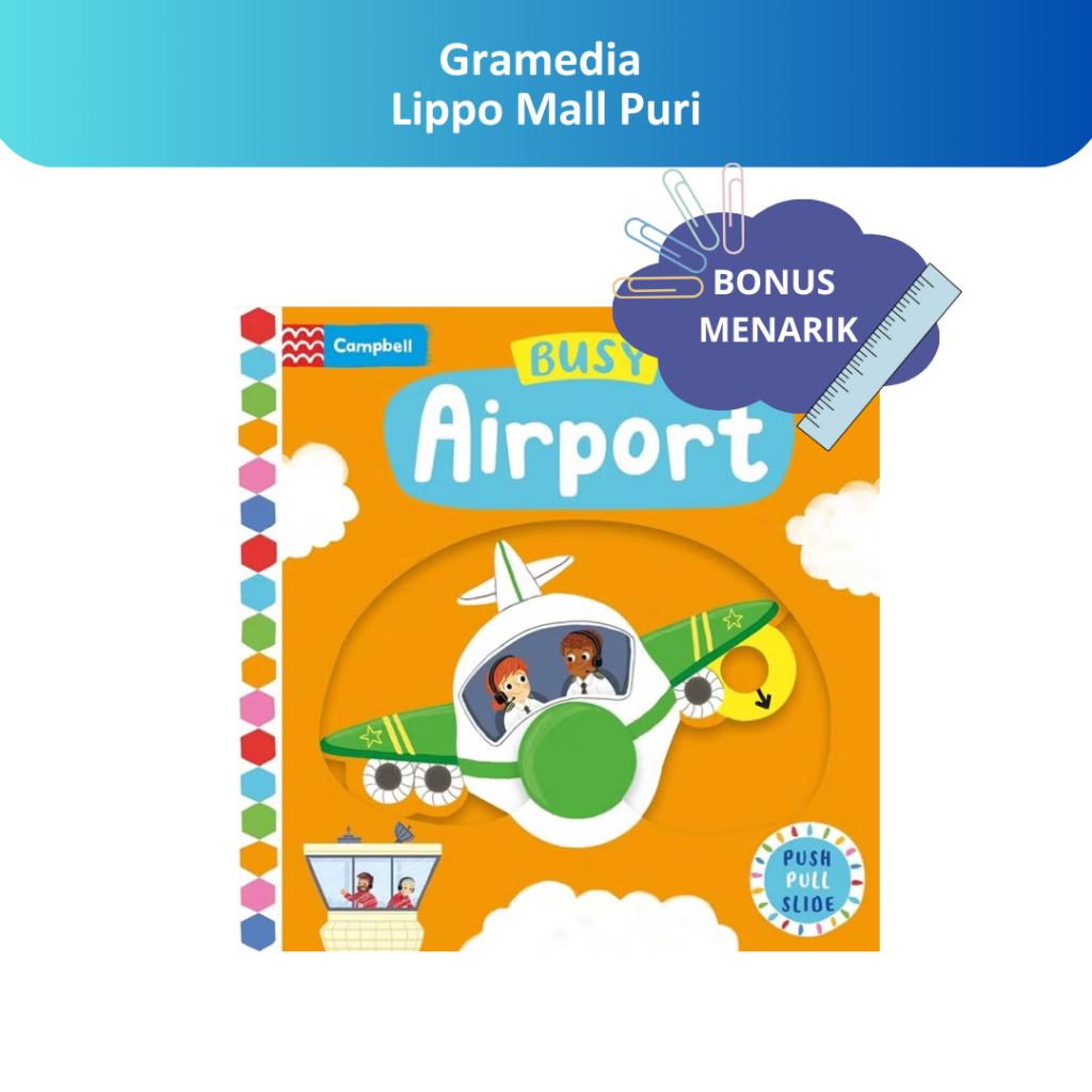 Gramedia Lippo Mall Puri -Busy Airport
