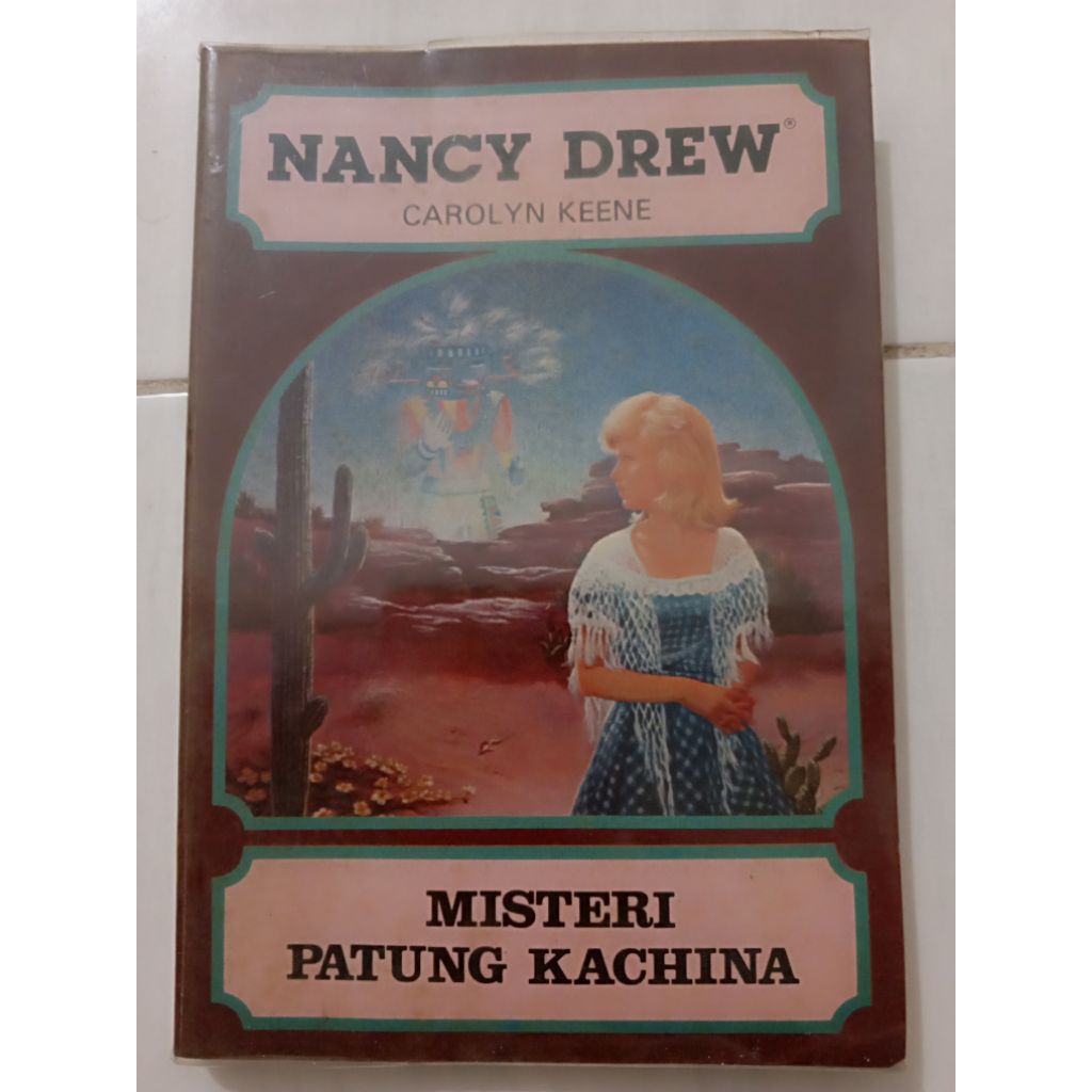 novel bekas second koleksi pribadi nancy drew by carolyn keene cetakan pertama tahun 1982