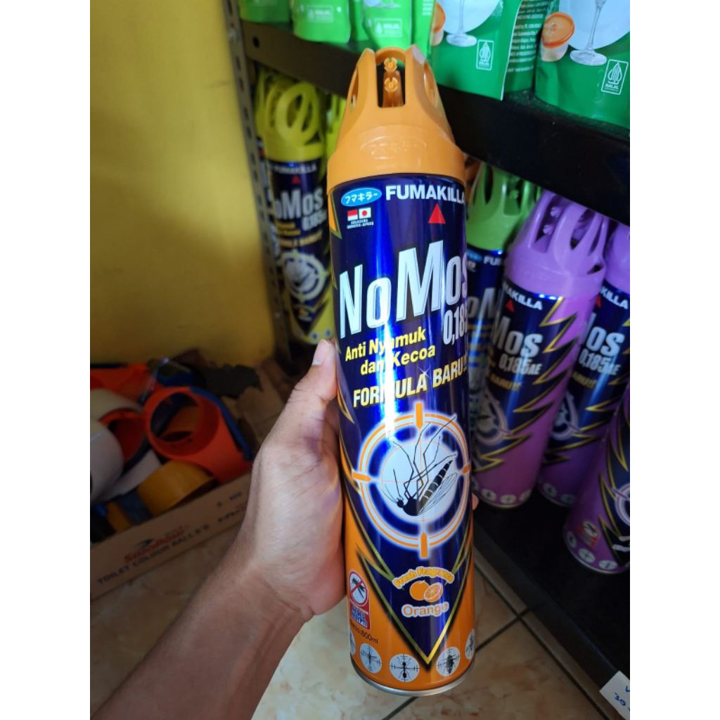 Samiafdol_ Fumakilla Nomos 600Ml Obat Nyamuk Semprot Aerosol