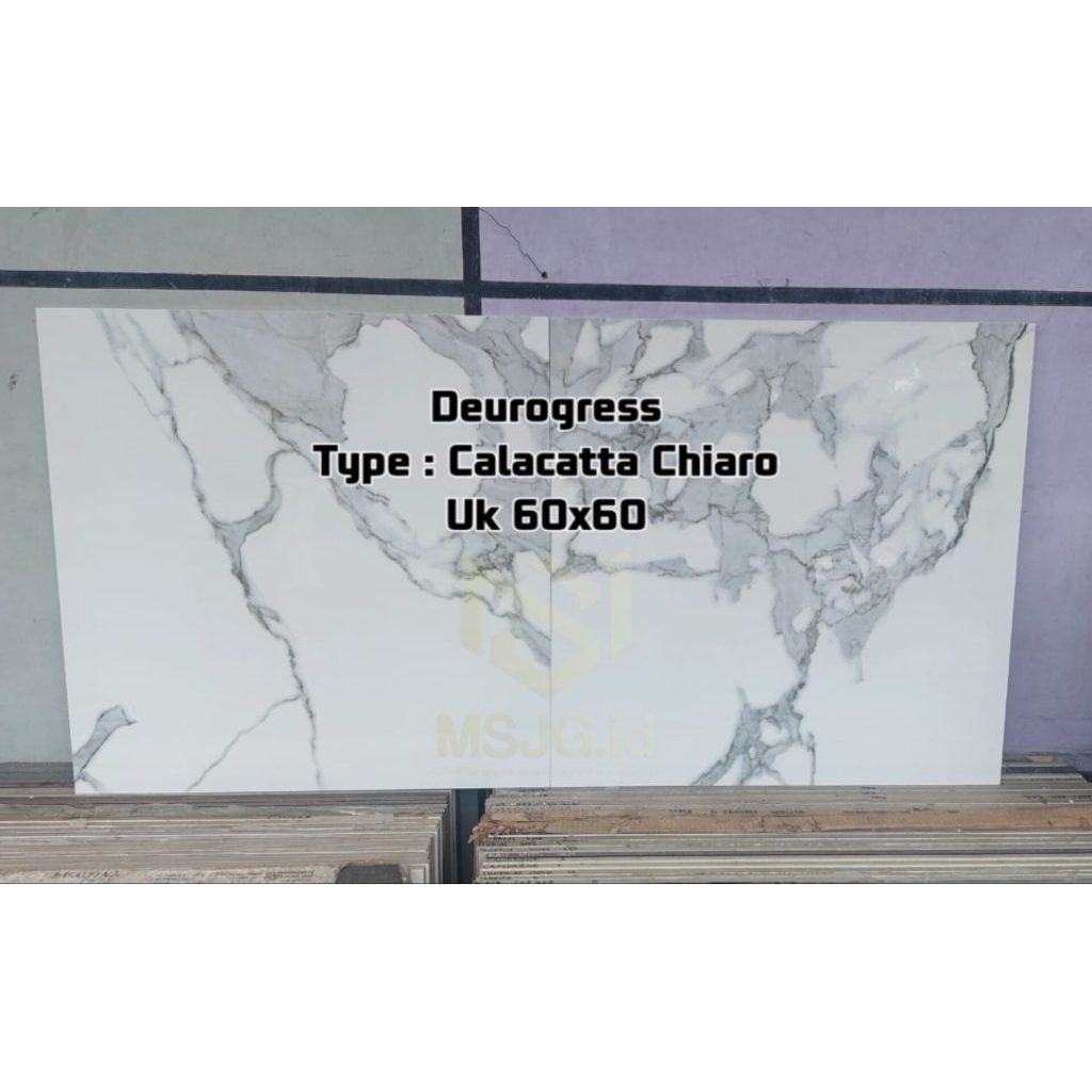 Granit 60x60 Euro Gress Calacatta Chiaro