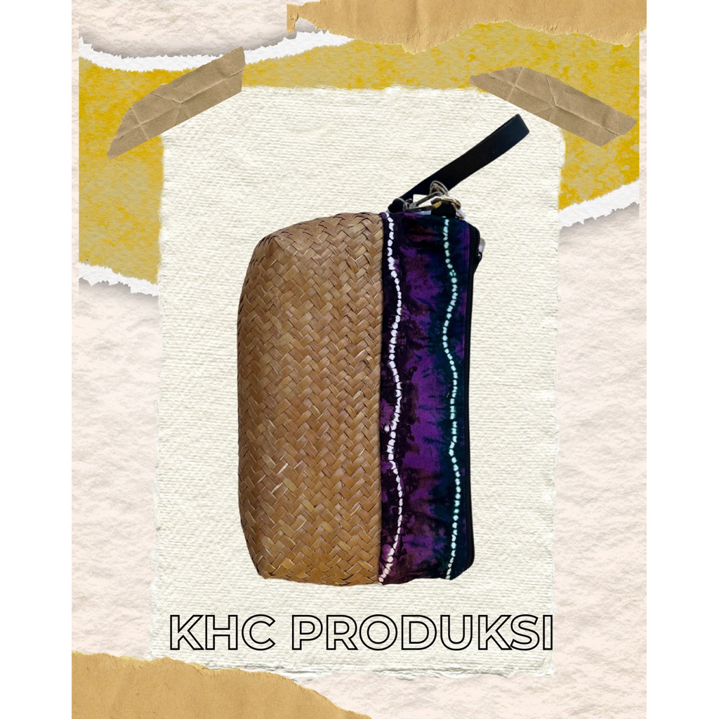 POUCH PURUN MOTIF SASIRANGAN