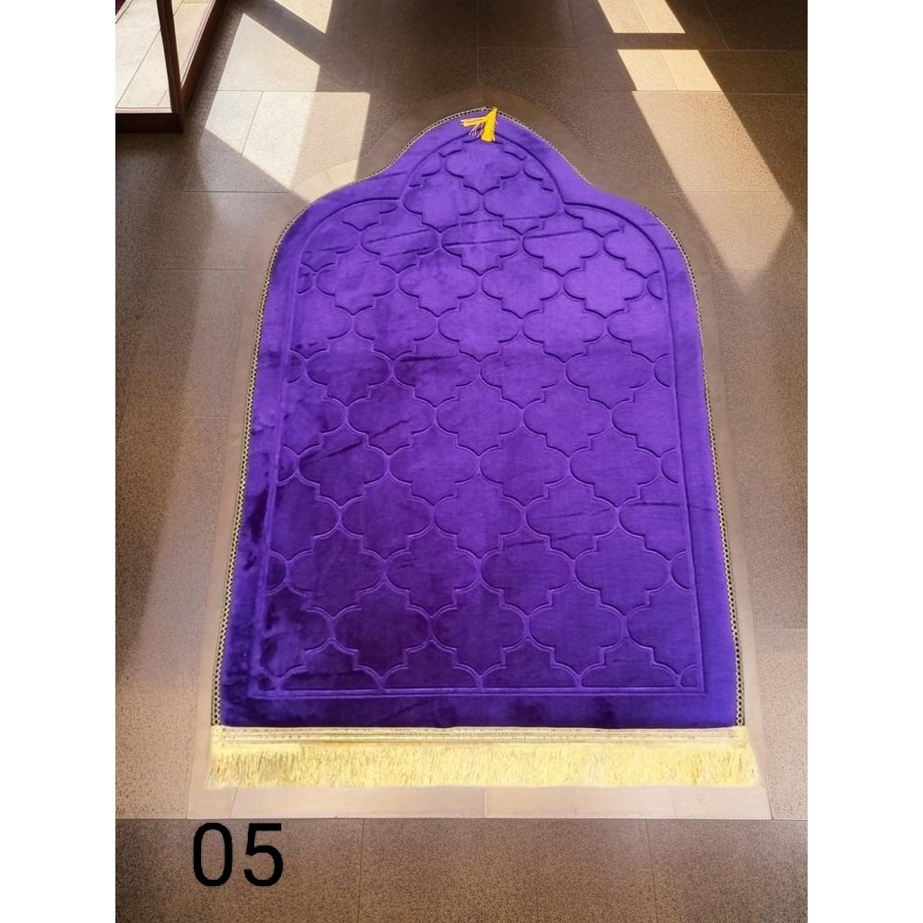 Sajadah kubah Busa tebal Polos