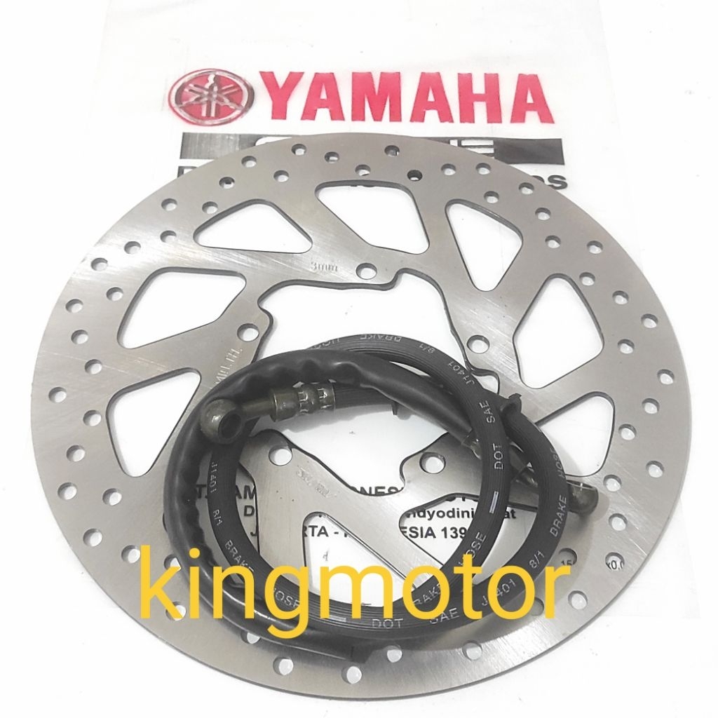 Piringan Cakram+Selang Rem Depan Yamaha Byson