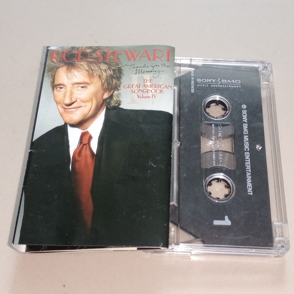 Kaset Rod Stewart - The Great American Song Book IV