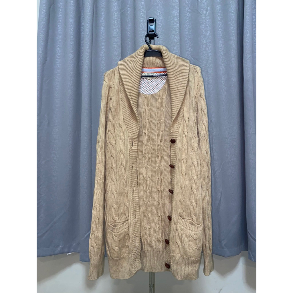 preloved - polo jeans co (ralph lauren mfg) sweater winter tebal ori bagus