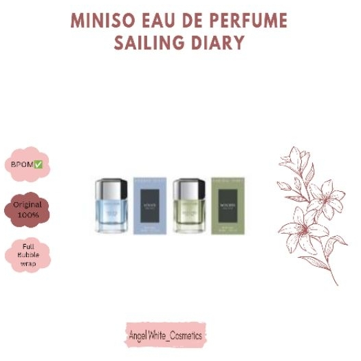 MINISO EAU DE PERFUME SAILING DIARY 25ML