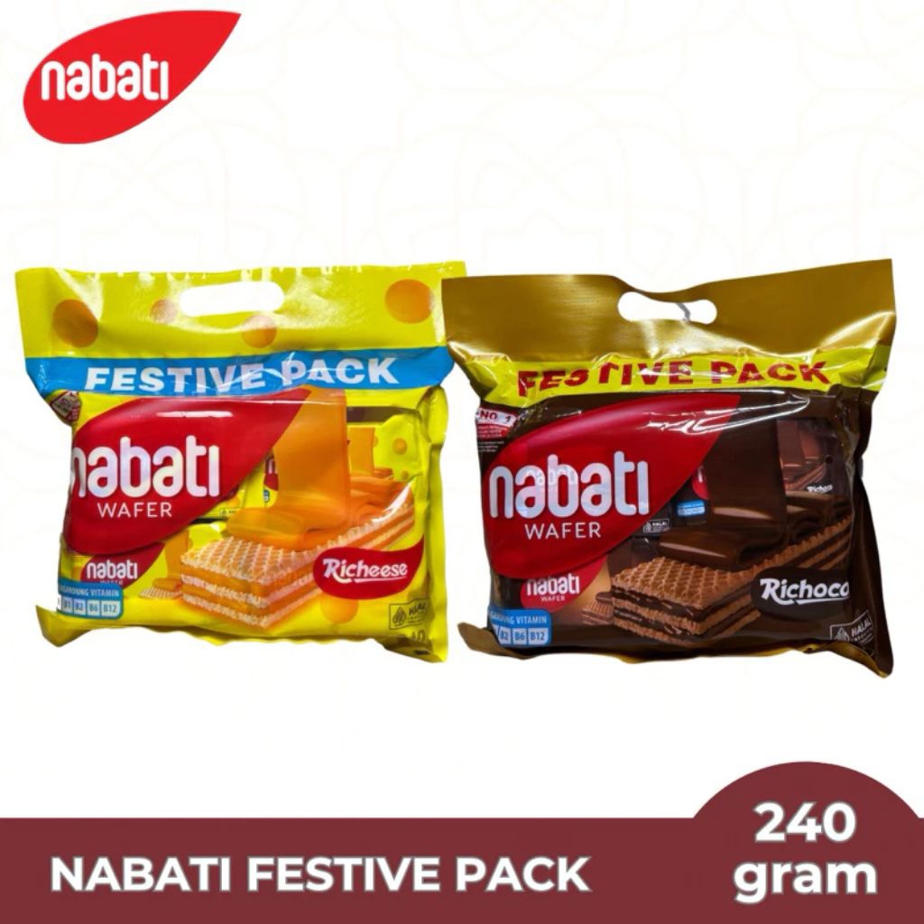 

Nabati Festive Pack 240gr isi 2