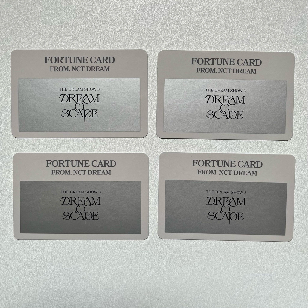 [READY STOCK] FORTUNE SCRATCH TDS3