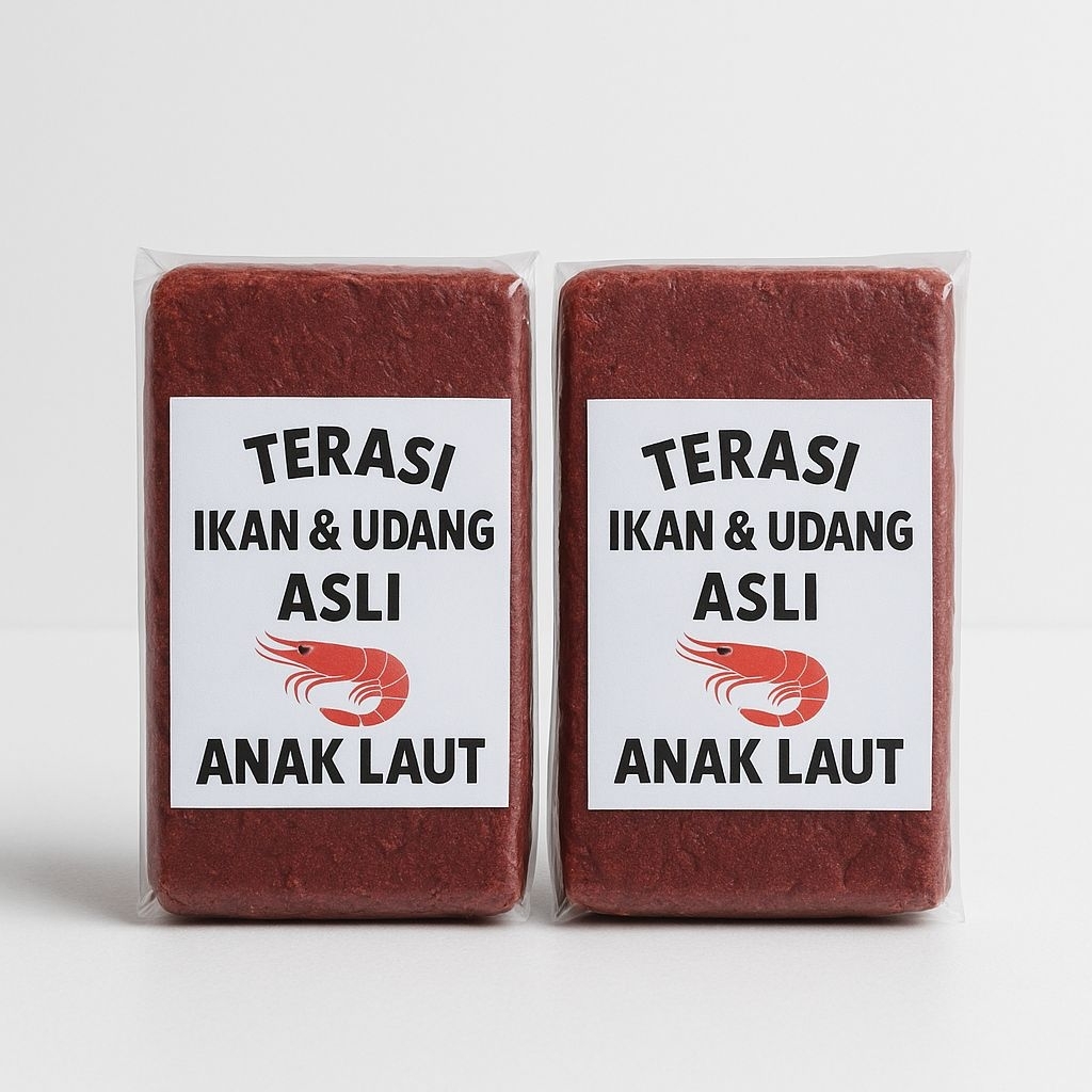 

Terasi / Terasi Udang Super Premium 200 Gram ASLI / Khas Sangrawayang