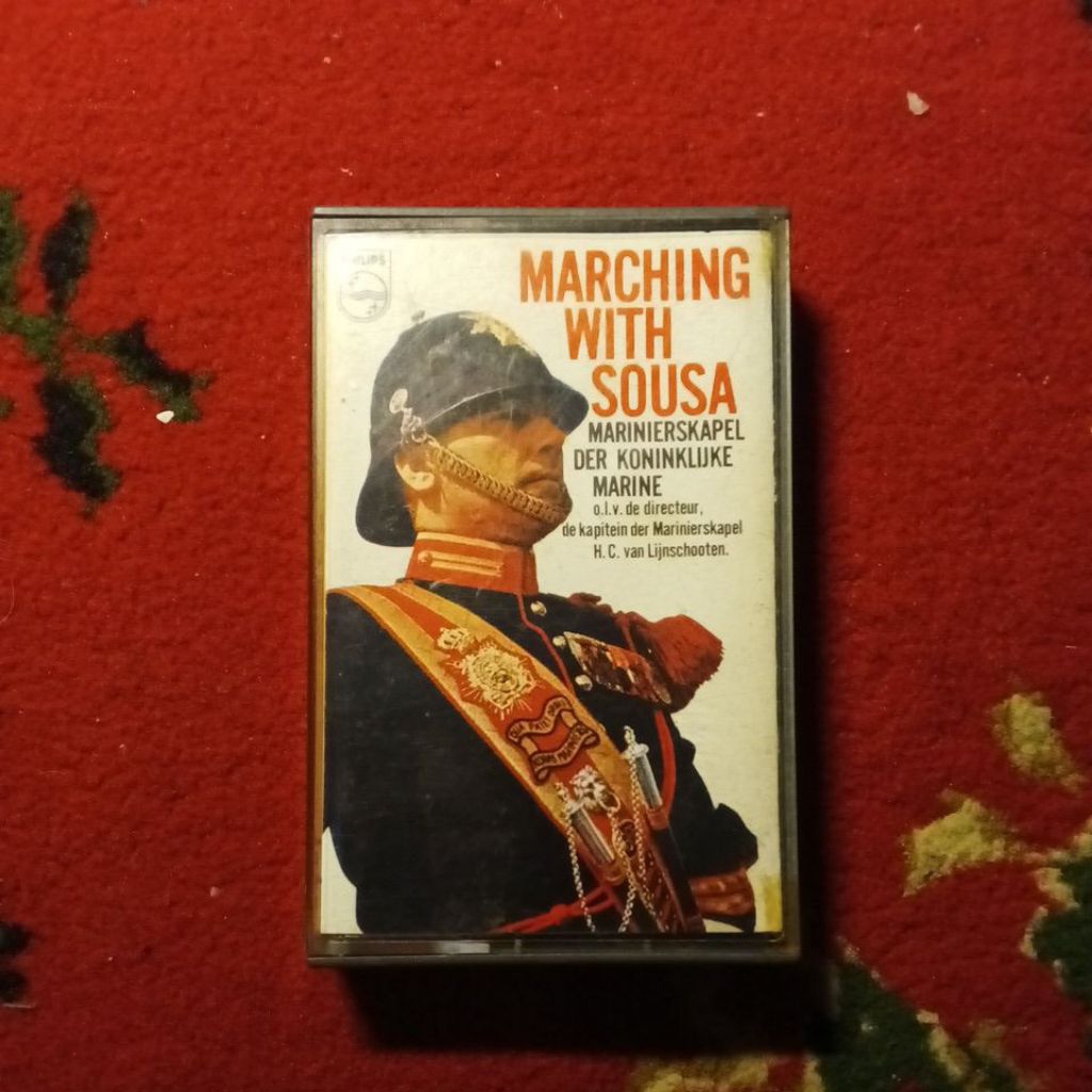 kaset pita marching with sousa (impor)