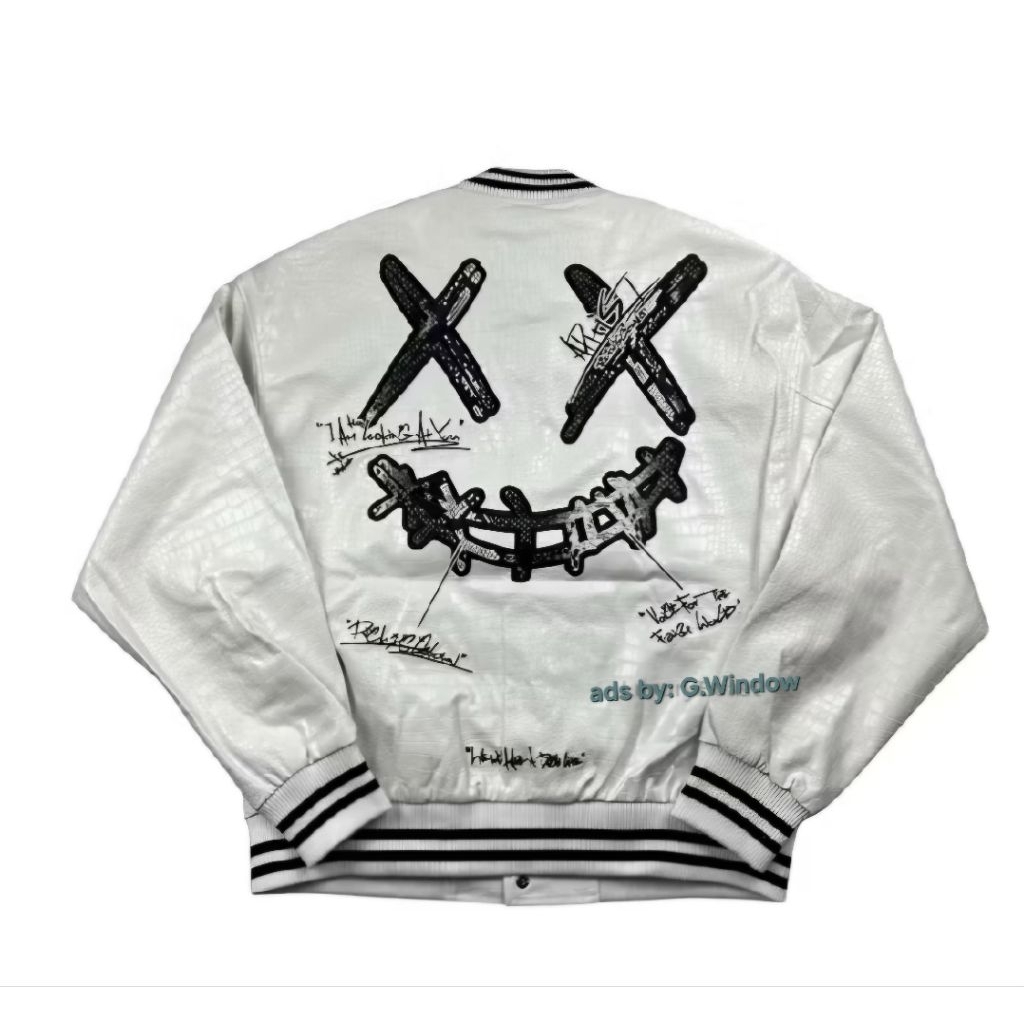 RIC Ricky Is Clown Varsity Jacket Jaket Croco Snake skin (LIMITED) 100% Original Genuine RickyIsClow