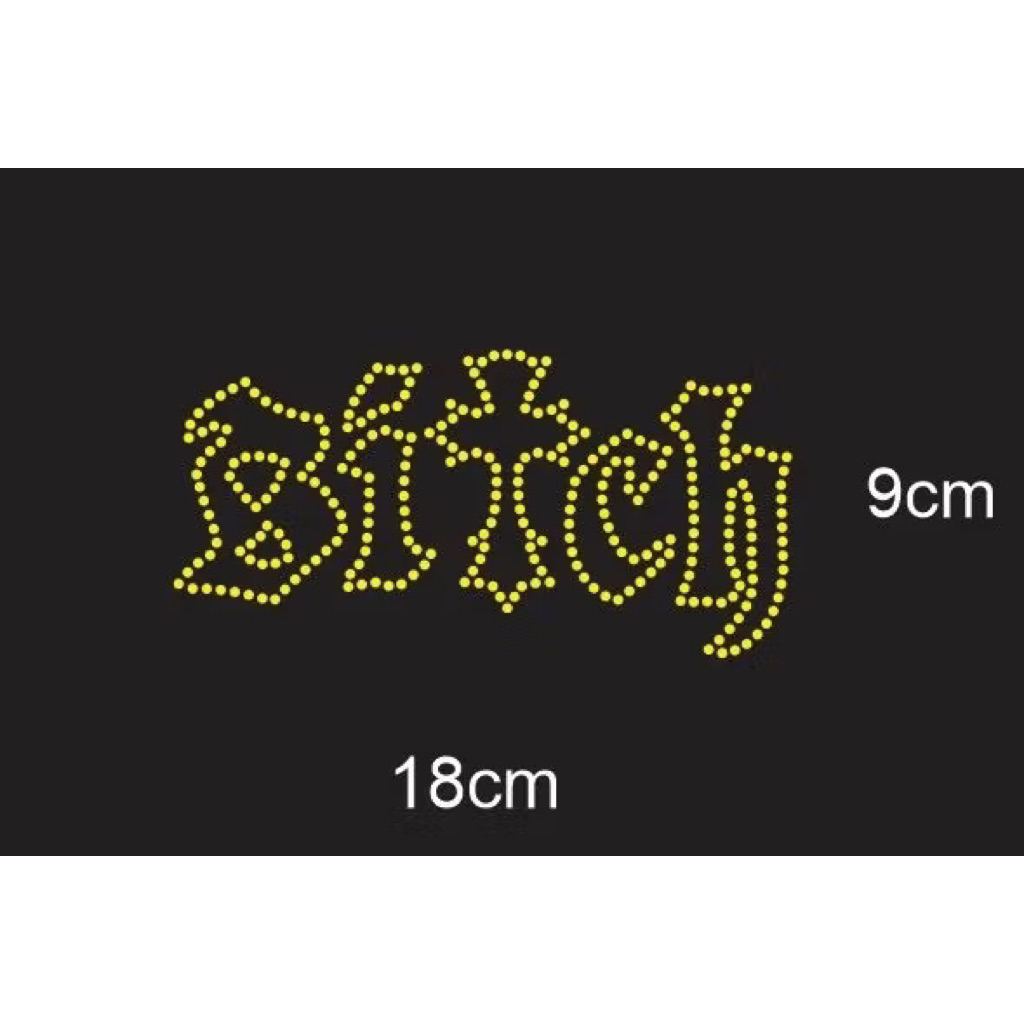 PAYET PRESS MOTE GOSOK SWAROVSKI CUSTOM NAMA