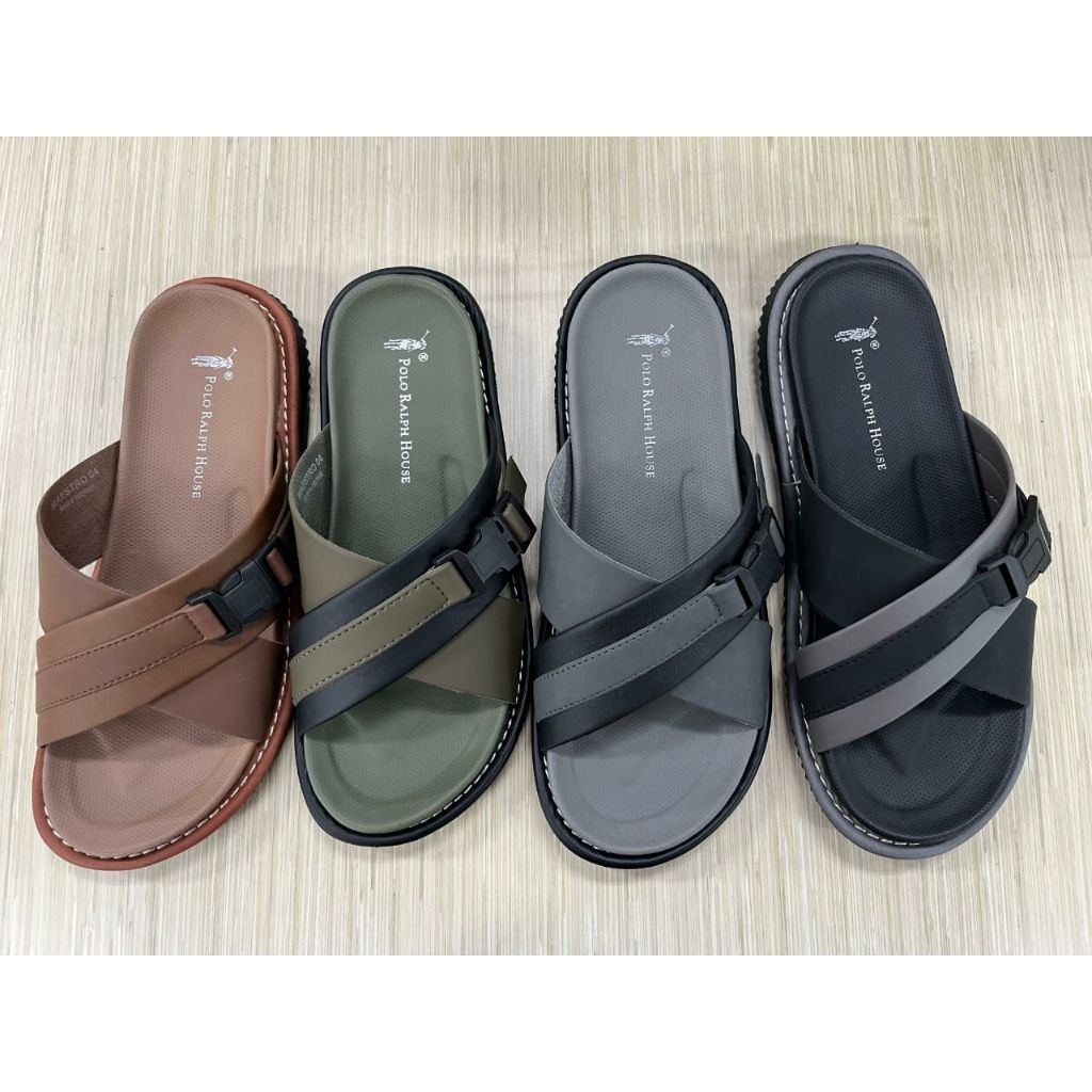 Sandal Pria Polo Ralph House Original Sendal Cowok
