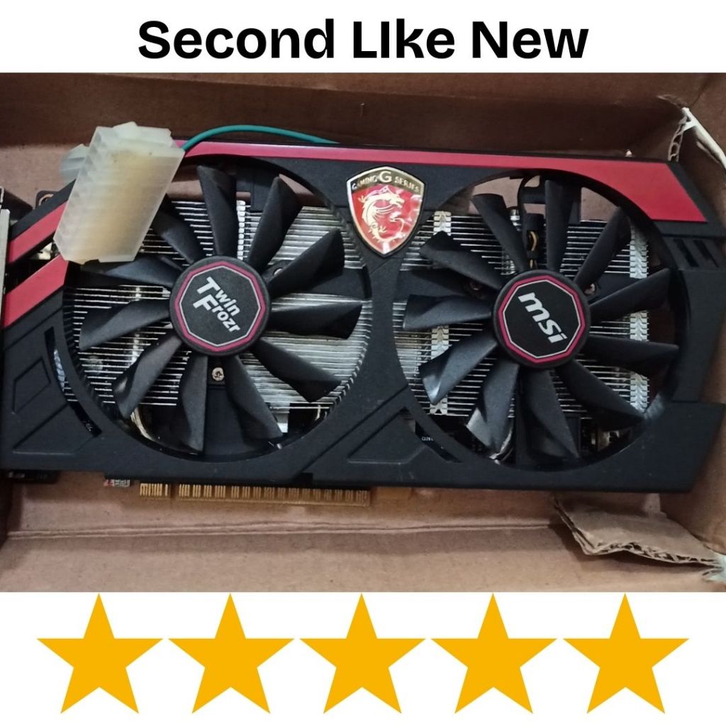 VGA GTX 750Ti 2GB MSI TWIN FROZR DUAL FAN (SECOND)