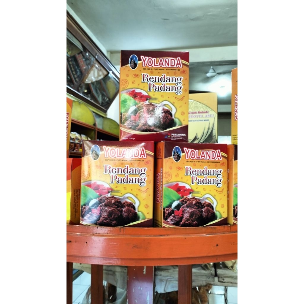 

Rendang Daging Yolanda 250gr
