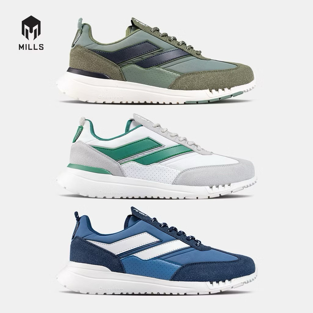 SEPATU SNEAKERS PRIA MILLS REVOLT RAZE ADV ORIGINAL - REVOLT RAZE MILLS