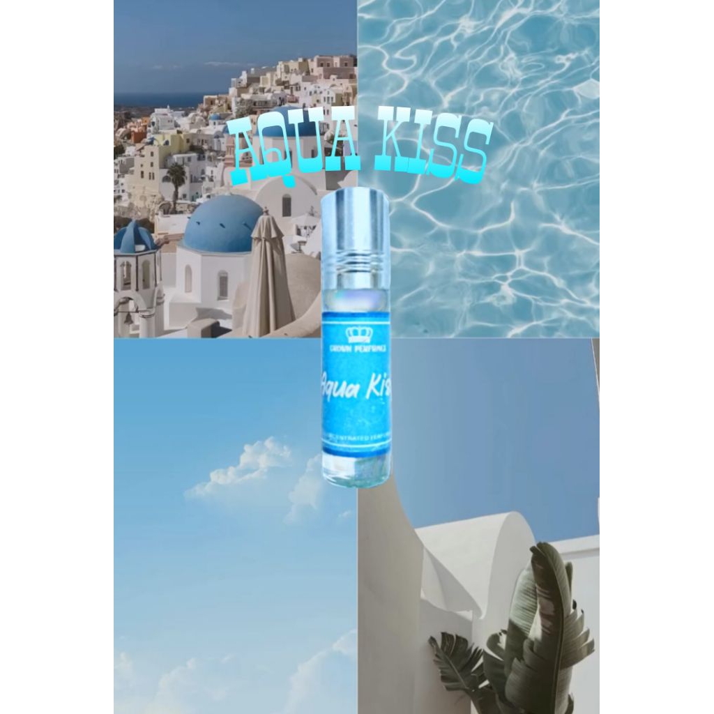 PARFUM AQUA KISS ROLL-ON(6ML)WANGI TAHAN LAMA SEHARIAN
