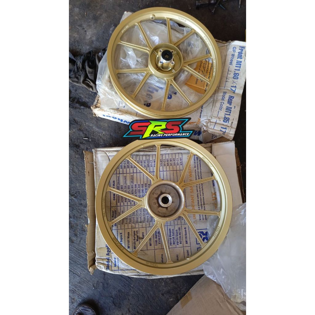 VELG DAYTONA GP WHELL SUZUKI 185 X 160 RING 17 ORIGINAL DAYTONA JAPAN