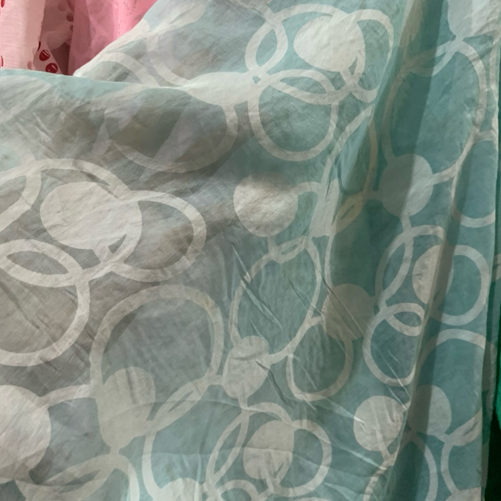 kain organza motif - kain organza motif - bahan antik - kain pesta - kain dress motif - kain organdi