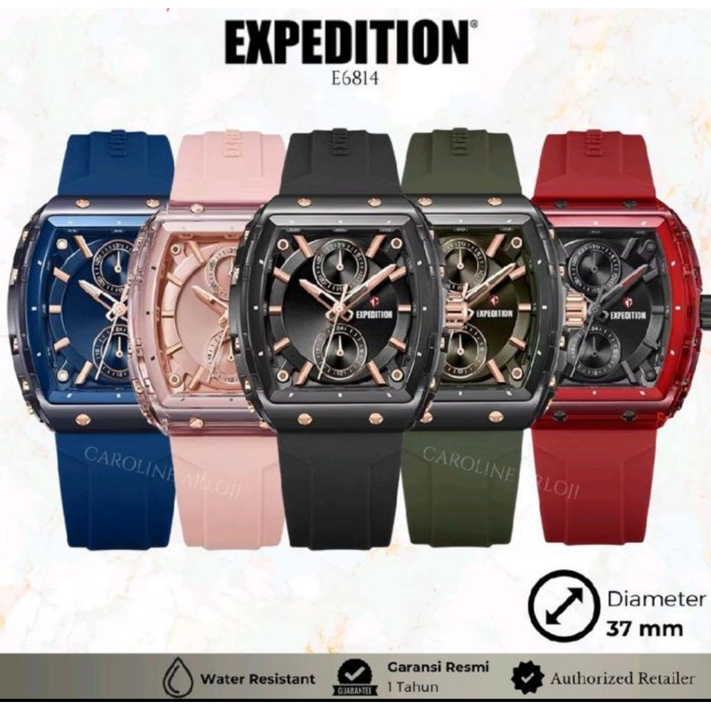 JAM TANGAN COUPLE EXPEDITION E6872 E6814 E 6872 E 6814