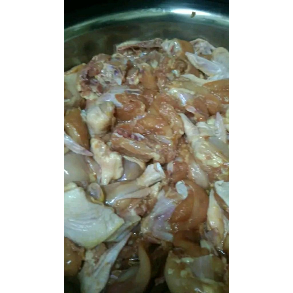 

Ayam marinasi 1kg, Tinggal goreng