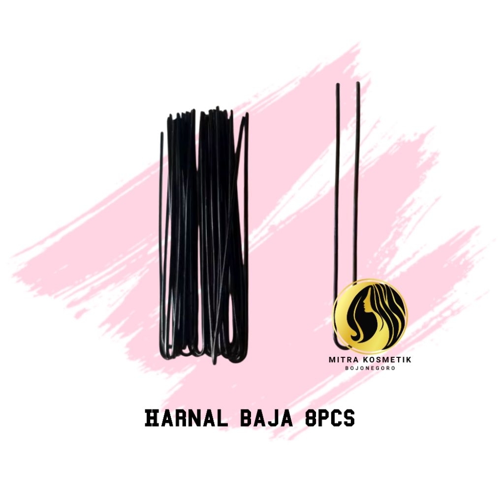 Hairpin/Harnal Baja/Jepit Sanggul 8pcs