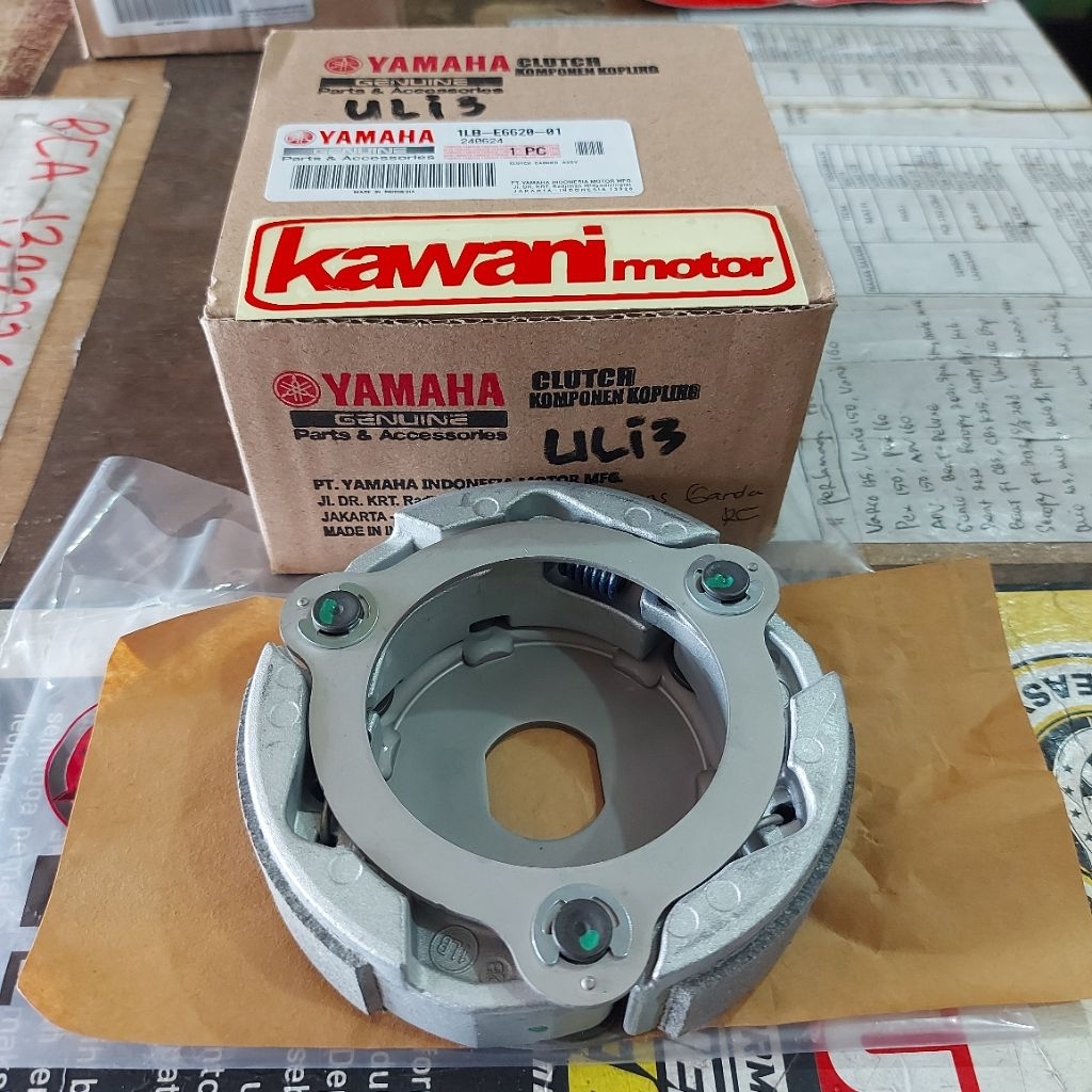 Kampas Ganda Otomatis kopling XEON RC Injeksi FI GT 125 Original YGP Kode 1LB