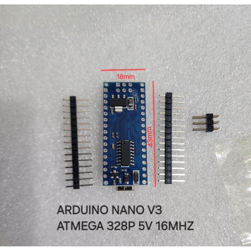 Module Arduino Nano V3.0 CH340 Clone Atmega 328P