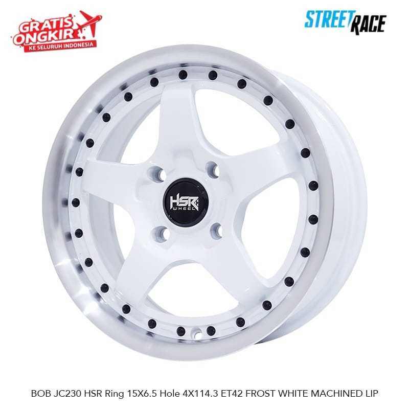 Velg Mobil Avanza Xenia Livina HSR Bob Ring 15 pcd 4x114,3 Velg Mobil Bekasi