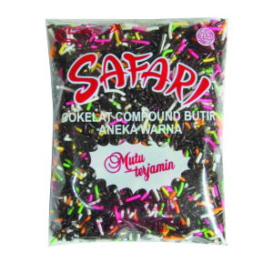 

L'AGIE Hagel Slag Safari Warna 100g – Meses Warna-Warni Ceria untuk Topping Kue & Camilan