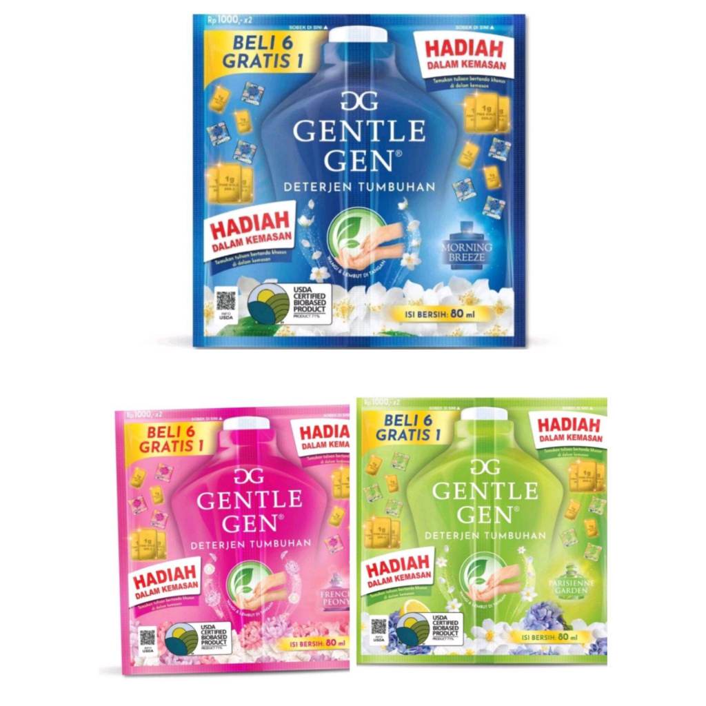 Gentle Gen Deterjen Cair Renceng