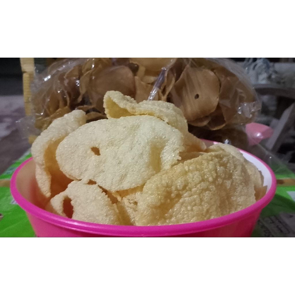

Krupuk Bawang Mentah (Gurih & Renyah )