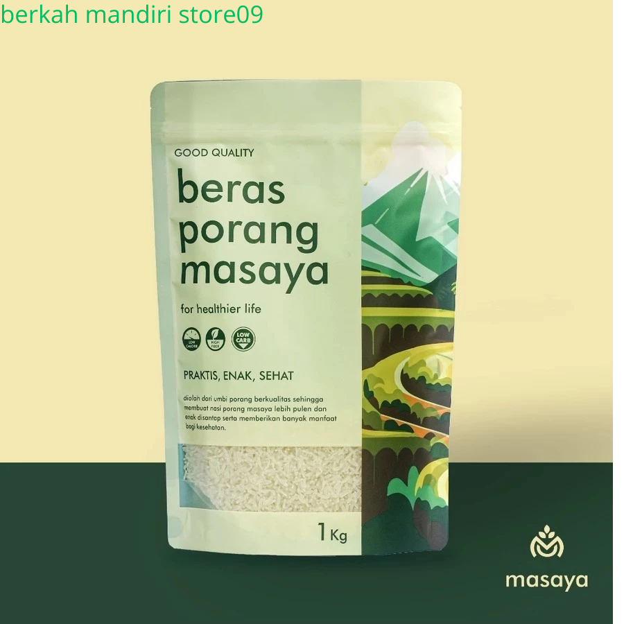 

Ready Stock!!!! MASAYA BERAS PORANG 1 KG shirataki konjac diet sehat