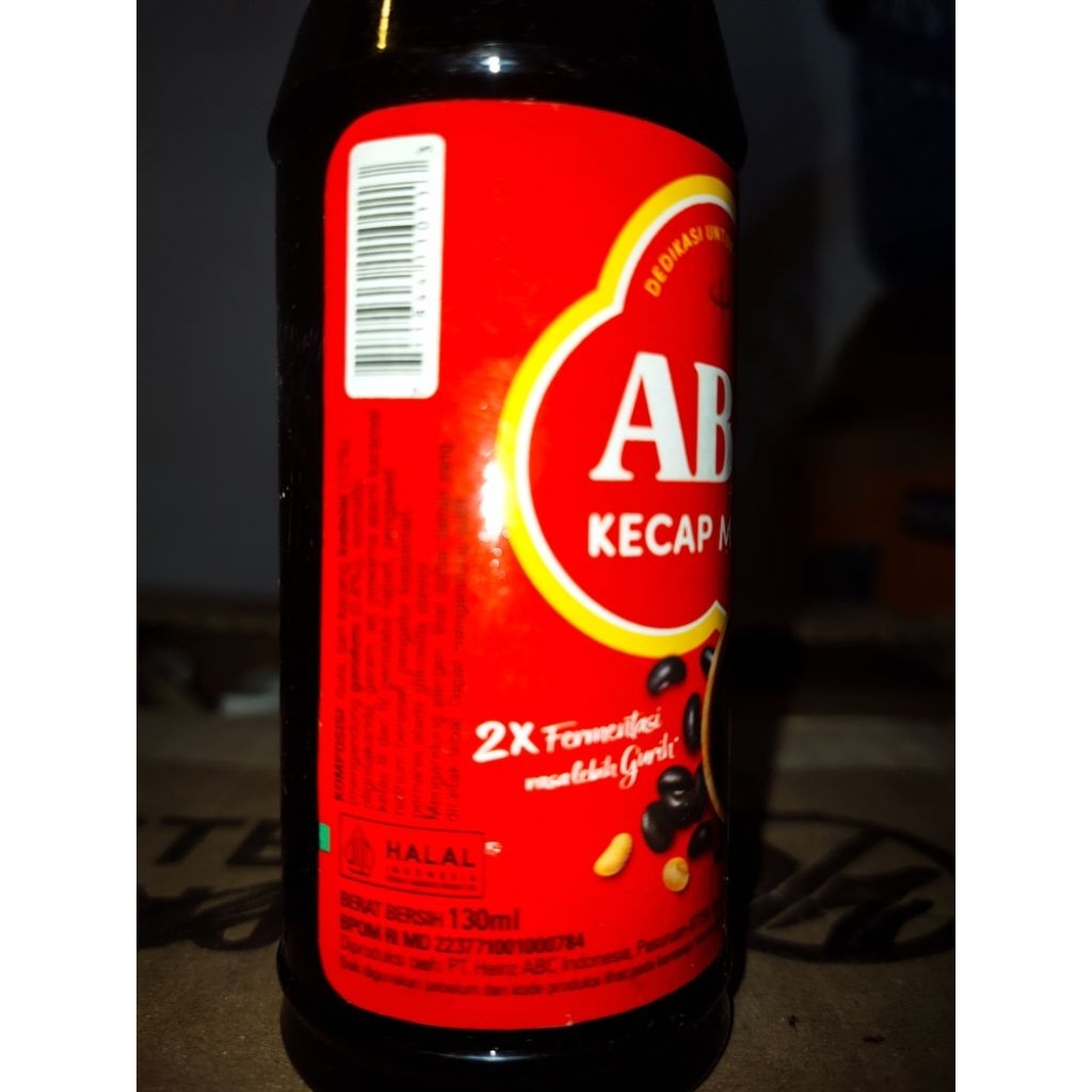 

kecap manis ABC 130 ml exp lama 25 Agustus 2026