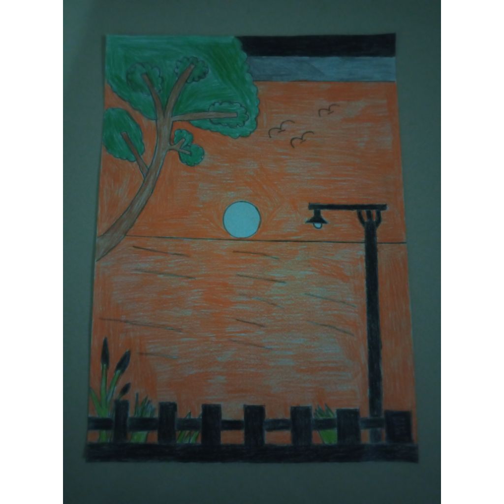 

Pemandangan Matahari Senja