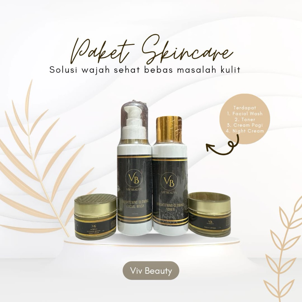 (TERMURAH & BPOM) Paket Skincare Viv Beauty