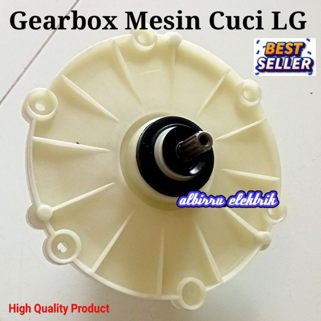 Gearbox Mesin Cuci LG 2 Tabung Gigi 11 Gearbox Mesin Cuci LG 10kg/14kg