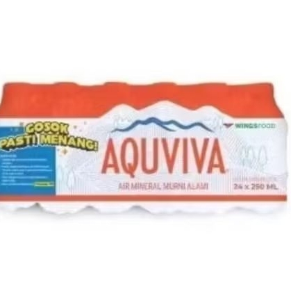 

Aquviva Air Mineral Murni 250ml x 12 botol