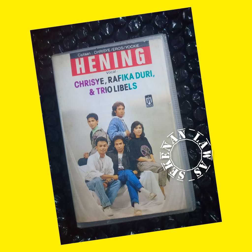 Kaset Hening / Chrisye, Rafika Duri, Trio Libels, Iwan Fals dkk (Mulus)