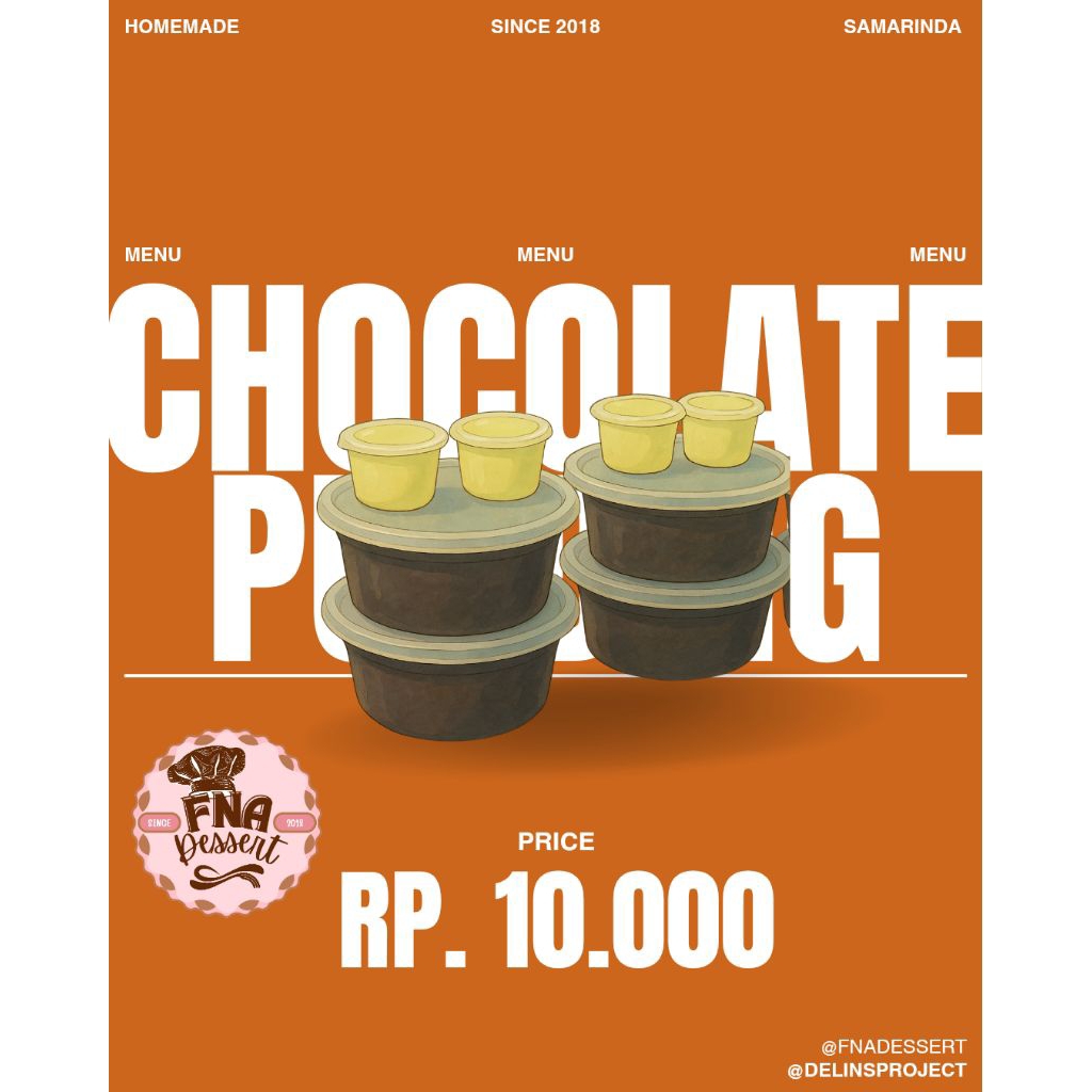 

Puding Coklat with Fla Vanilla