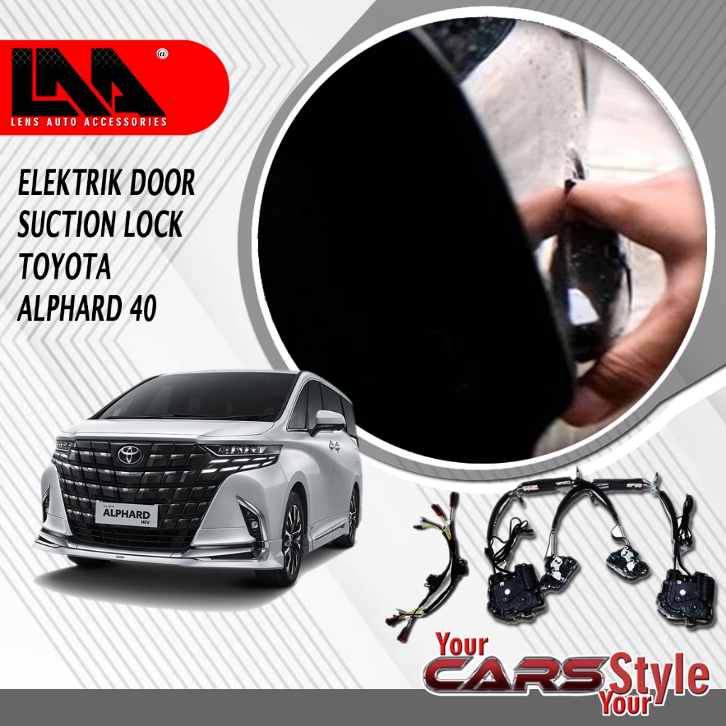 ELEKTRIK SUCTION DOOR LOCK TOYOTA ALPHARD 40