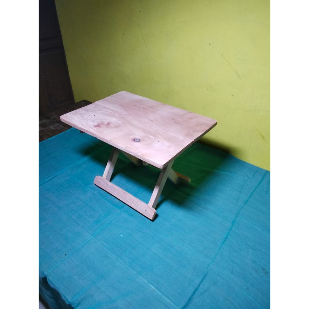 Meja Lipat polos untuk Belajar Rekhal Datar Dampar Furniture Meja Lipat polos Buat Belajar Rekhal Da